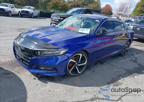 2019 Honda Accord Sport 2.0T from USA, damaged, VIN 1HGCV2F35KA002630